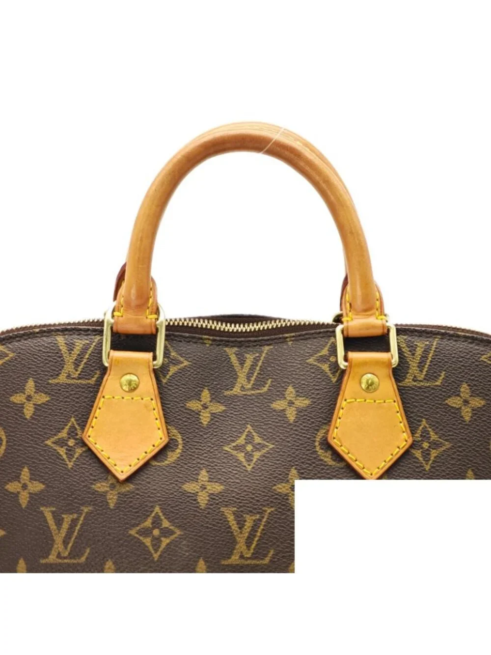Louis Vuitton Alma Monogram Canvas Handbag